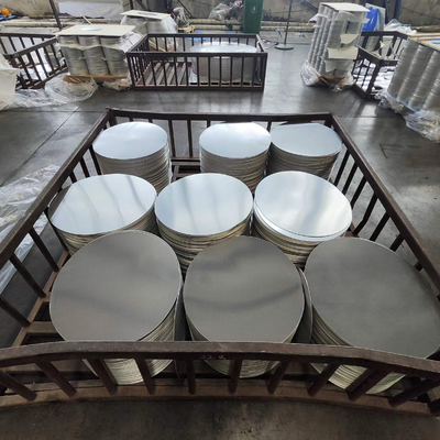 1100 Сплав Алюминиевый Круг Для Кулинарной И Дорожной Знак Толщина 80mm-1600mm