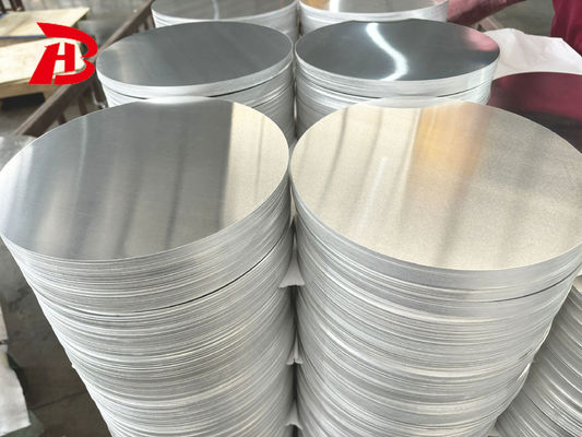 Precision Silvery Aluminum Circles 1050 80-1600MM Dia for Industrial Lighting
