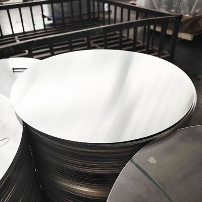 Smooth Surface High Flatness Aluminum Disc 1050 1060 3003 Alloy, 0.3–6mm Thick, Custom Size Aluminum Blank for Lamp Cover & Pots