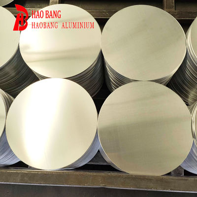 1050 1060 Aluminum Circle Disc H12 Temper Deep Drawing Crack Resistant 100-650mm Diameter for Cookware Pots and Pans