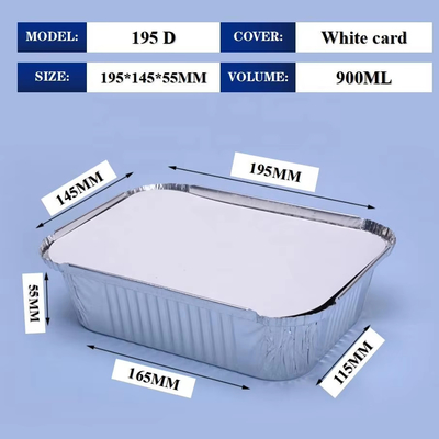 Индивидуальная алюминиевая фольга для ланч-бокса 8085 Одноразовая форма для выпечки из алюминиевой фольги