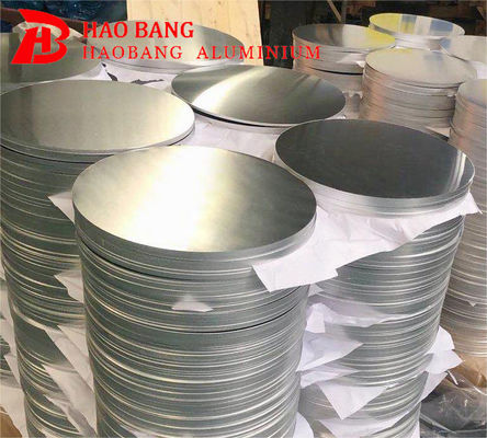 1050 1060 Aluminum Circle Disc H12 Temper Deep Drawing Crack Resistant 100-650mm Diameter for Cookware Pots and Pans