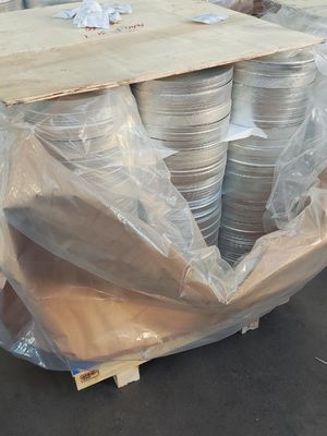 High Flatness 1050/3003 Alloy Aluminum Disc H12 Temper Deep Drawing Crack Resistant for Pots Pans Industrial Stamping