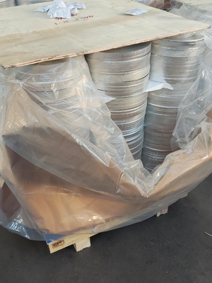 Гладкая поверхность Алюминиевый круг для круглых и квадратных продуктов