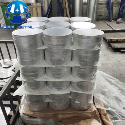 1050 1060 Алюминиевый круг / диск / тарелка для кухонной утвари / дорожных знаков / посуды / освещения с яркой отделкой