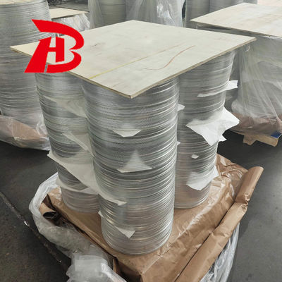 Не подверженные ржавчине серебристые алюминиевые круги 1080/1100 толщиной 0,3-6,0 мм для декоративных светильников
