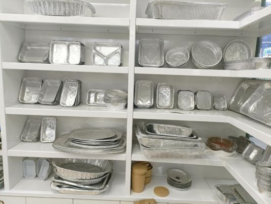 Heat Resistant Aluminum Foil Lunch Box with Alloy 8011 and Stamping Process for Disposable Food Packaging