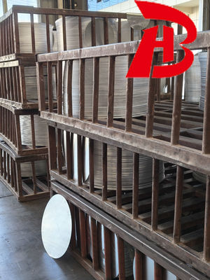 High-Shine Silvery Aluminum Circles 1050/1080 80-1600MM for Household Fixtures