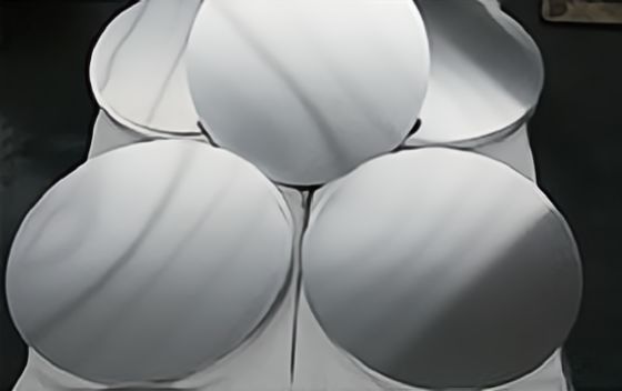 Алюминиевые круги 1050 серебристые отражающие 80-1600 мм для осветительных приборов