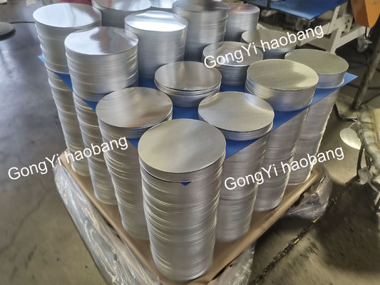 Smooth Surface High Flatness Aluminum Disc 0.3–6mm Thick Custom Size Aluminum Blank for Lamp Cover & Pots