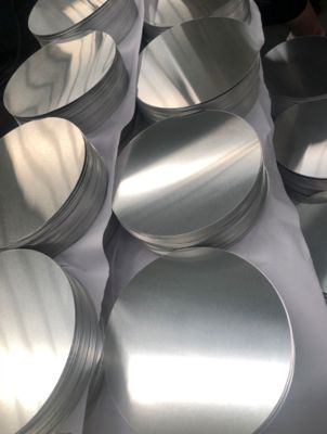 Smooth Surface High Flatness Aluminum Disc 0.3–6mm Thick Custom Size Aluminum Blank for Lamp Cover & Pots
