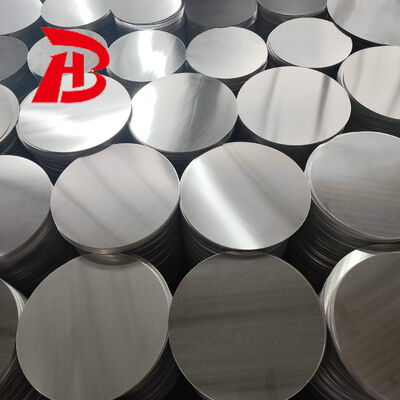 Reflective Silvery Aluminum Circles 1050 Alloy 80-1600MM Diameter for Lighting Fixtures