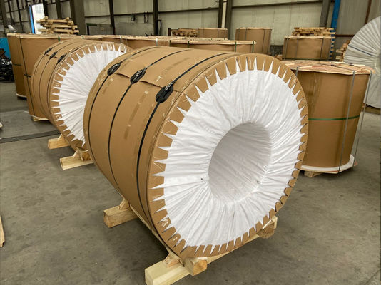 Customized 0.3-6mm Thick Aluminum Coil Strip for High-End Kitchenware with Sturdy Sea Transportation