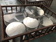 Подгонянная серебряная алюминиевая круглая плита вафли сплава плиты диска металла круга
