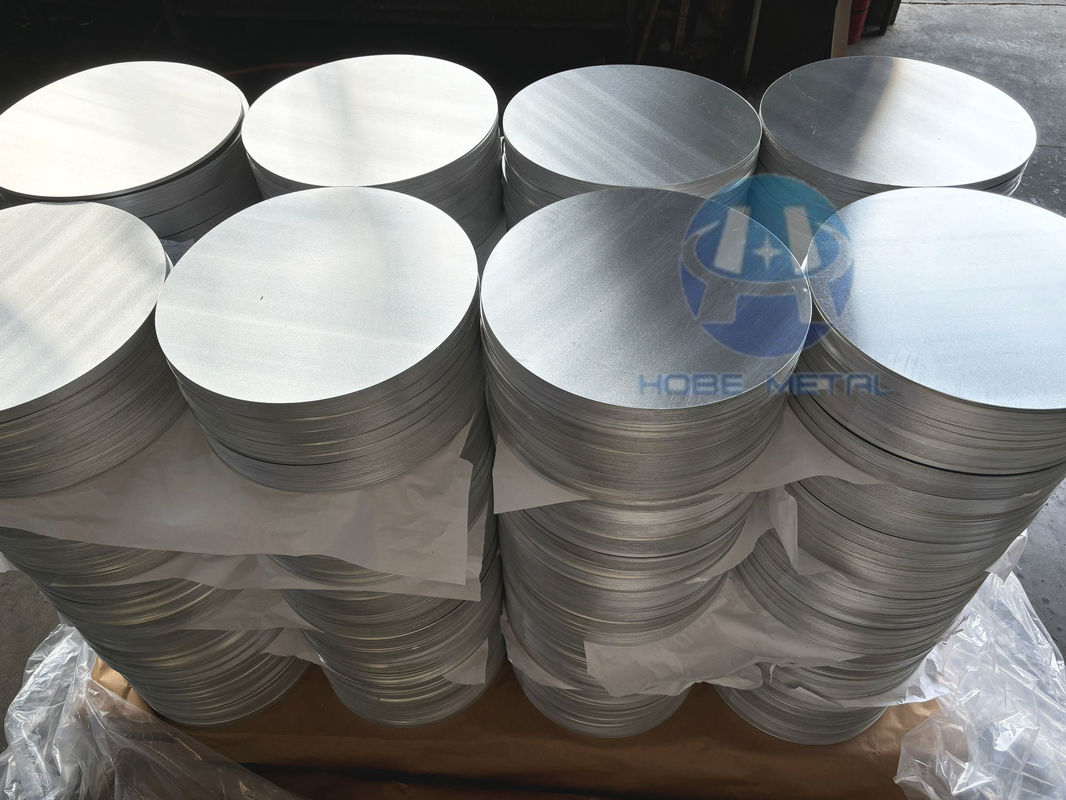 High-Shine Silvery Aluminum Circles 1050/1080 80-1600MM for Household Fixtures
