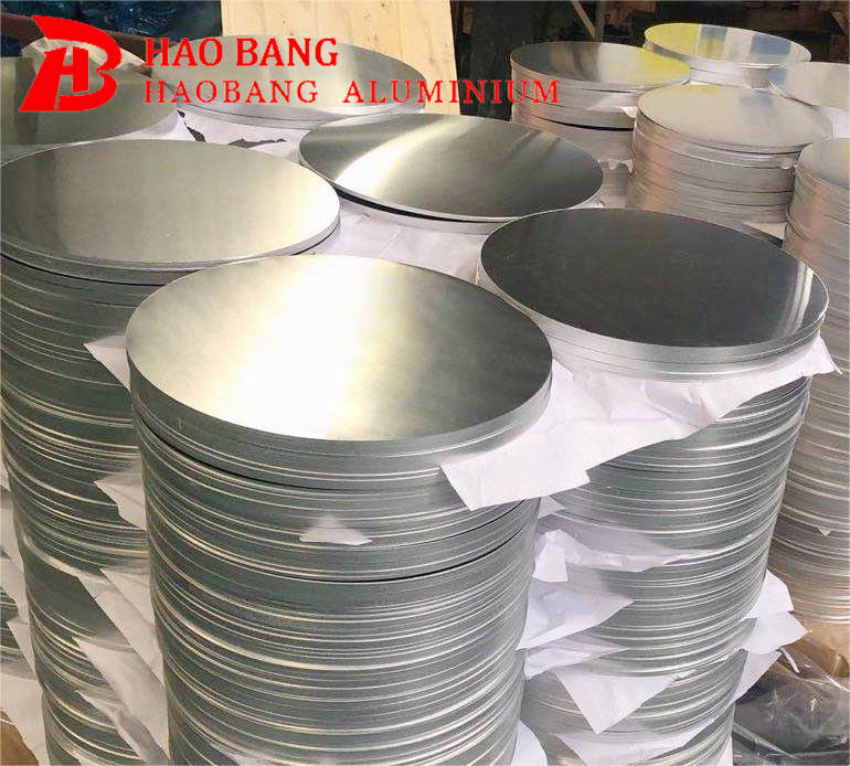 1050 1060 Aluminum Circle Disc H12 Temper Deep Drawing Crack Resistant 100-650mm Diameter for Cookware Pots and Pans