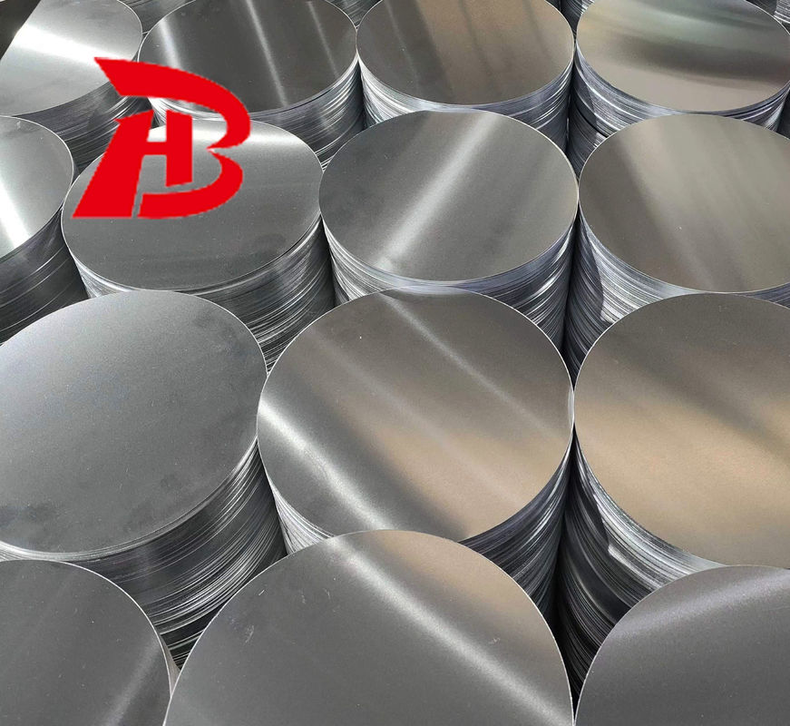 Smooth Surface High Flatness Aluminum Disc 1050 1060 3003 Alloy, 0.3–6mm Thick, Custom Size Aluminum Blank for Lamp Cover & Pots