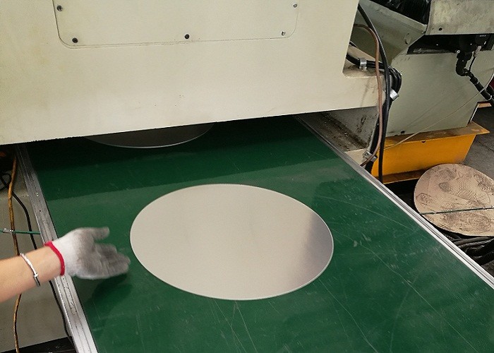 Круги 1050 дисков качества еды сплава Китченваре алюминиевые с молоть ровный край